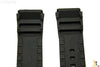 22mm Fits CASIO AMW-320C Black Rubber Watch BAND Strap AMW-320D AD520 w/ 2 Pins - Forevertime77