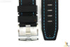 Luminox Coronado 3023 23mm Black Nitrile Rubber Watch Band w/2 Pins 3020 - Forevertime77