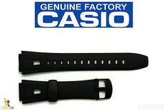 CASIO AQ-190W Original 18mm Black Rubber Watch BAND Strap