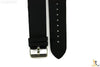 20mm Fits Fossil Black Silicon Rubber Watch BAND Strap - Forevertime77