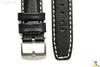 Luminox 7250 20mm Ladies Black Leather Watch Band Strap w/ 2 Pins 7251 - Forevertime77