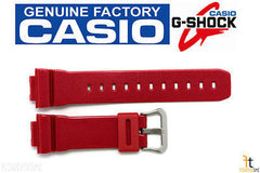CASIO DW-6900MF-4 G-Shock Original 16mm Red (Glossy) Rubber Watch Band Strap