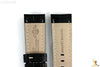 Bandenba 22mm Genuine Black Crocodile Grain Leather White Stitched Watch Band - Forevertime77