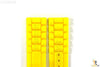20mm Fits Fossil Yellow Silicon Rubber Watch BAND Strap - Forevertime77