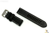 Luminox 1809 Field Auto 23mm Black Leather Watch Band Strap w/ 2 Pins - Forevertime77