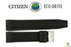 Citizen 59-S51798 Original Replacement 22mm Black Rubber Watch Band Strap - Forevertime77