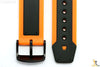 Citizen 59-S52504 Original Replacement Orange/Black Rubber Watch Band Strap 59-S52816 - Forevertime77