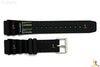 Citizen 59-L7334 Original Replacement ND Limits 20mm Black Rubber Watch Band Strap - Forevertime77