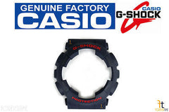 CASIO G-Shock GA-100MC-2A Original Blue Rubber Watch BEZEL Case Shell