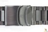 Luminox 8400 Black OPS 22mm Stainless Steel Bracelet Black IP Gun Metal w/2 Pins - Forevertime77