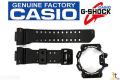 CASIO G-Shock GA-400-1A Original Black Rubber BAND & BEZEL Combo