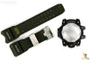 CASIO G-Shock Mudmaster GWG-1000-1A3 Green Rubber Watch Band & Bezel Combo - Forevertime77