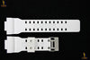 CASIO G-Shock GA-100A-7 Original White (Glossy) Rubber Watch BAND Strap - Forevertime77
