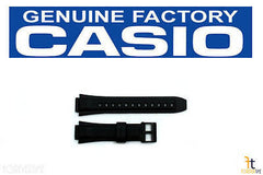 CASIO MW-600 15mm Original Black Rubber Watch BAND Strap MW-600B MW-600E MW-600F