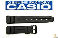 Casio 70622792 Genuine Factory Replacement Black Rubber Watch Band fits AD-300 AW-61 DW-280 DW-290 MD-309 MD-310