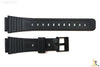Casio 70604074 Genuine Factory Replacement Black Rubber Watch Band fits MW-31 MW-80S MW-82 MRW-80 MRW-81 - Forevertime77