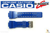 CASIO GA-110HC-2 G-Shock Original Blue Glossy Rubber Watch Band Strap - Forevertime77