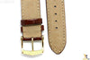Citizen 59-S51352 Original Replacement 20mm Brown Leather Watch Band 59-S51526 59-S51267 - Forevertime77
