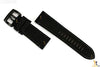 Luminox 1861.BO Valjoux Field Chrono 26mm Black Leather Watch Band Strap - Forevertime77