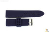 24mm Fits Kenneth Cole Navy Blue Silicon Rubber Watch BAND Strap - Forevertime77