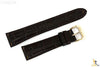 Citizen 59-S52482 Original Replacement 22mm Dark Brown Leather Watch Band Strap - Forevertime77