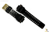 CASIO G-Shock GDF-100GB Black (Glossy Finish) Rubber Watch Band Strap GD-100GB - Forevertime77