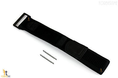Luminox 3000 Navy Seals 22/32mm Black Nylon Watch Band w/2 Pins 3050 3080 - Forevertime77