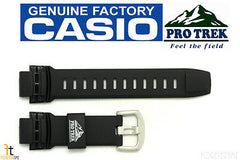 CASIO Pathfinder Protrek PRW-2500 18mm Black Rubber Watch Band PRW-5100