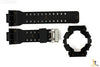 CASIO G-Shock GA-100CF-1A Original BLACK Rubber Watch BAND & BEZEL Combo - Forevertime77