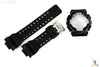 CASIO G-Shock GA-100CF-1A Original BLACK Rubber Watch BAND & BEZEL Combo - Forevertime77