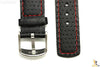 CASIO Edifice EFA-120L-1A1V 17mm Original Black Leather Watch Band w/ 2 pins - Forevertime77
