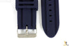24mm Navy Blue Silicon Rubber Watch BAND Strap - Forevertime77