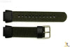 CASIO SGW-300HB-3AV Original 18mm Green Leather / Nylon Watch BAND Strap - Forevertime77