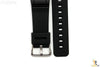 16mm Fits CASIO DW-6900 G-Shock Black Rubber Watch BAND Strap DW-6600 w/ 2 Pins - Forevertime77