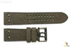 Luminox 1923 1943 Atacama 26mm Gray Leather Watch Band Strap w/ 2 Pins - Forevertime77