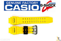 CASIO GA-1000-9BV G-Shock Original Yellow Rubber Watch BAND Strap GA-1000