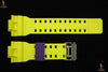 CASIO GA-110HC-6 G-Shock Original Yellow Glossy Rubber Watch Band Strap - Forevertime77