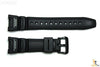 CASIO SGW-100 Original Black Rubber Watch BAND Strap Digital Compass - Forevertime77