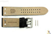 Luminox 1888 Field Original 26mm Black Leather Watch Band Strap w/ 2 Pins - Forevertime77