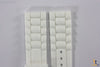 22mm White Silicon Rubber Watch BAND Strap - Forevertime77