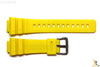 16mm Fits CASIO DW-6900 G-Shock  Yellow Rubber Watch BAND DW-6900B DW-6600 - Forevertime77