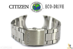 Citizen 59-S05016 Original Replacement 23mm Stainless Steel Silver-Tone Watch Band Bracelet
