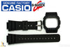 CASIO GW-5000 G-Shock Original Black Rubber BAND & BEZEL Combo - Forevertime77