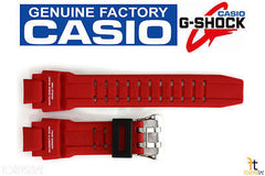 CASIO GA-1000-4B G-Shock Original Red Rubber Watch BAND Strap