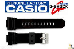 CASIO G-Shock GA-150BW Original Black (Glossy) Rubber Watch BAND GA-200BW GA-200