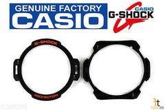 CASIO G-1400 G-Shock Original Black Rubber Watch Bezel (Top/Bottom) Case GW-4000