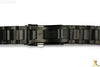 Citizen 59-S01091 Original Replacement Black Ion Plated Stainless Steel Watch Band Bracelet - Forevertime77