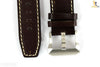 Citizen 59-S52829 Original Replacement 23mm Brown Leather Watch Band Strap - Forevertime77