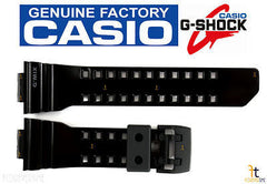 CASIO G-SHOCK G'Mix GBA-400-1A9 Original BLACK (GLOSSY) Rubber Watch Band Strap