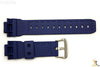 CASIO DW-6900CC-2 G-Shock Original 16mm Blue (Glossy) Rubber Watch Band Strap - Forevertime77